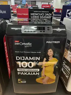 Mesin Cuci Polytron 9kg | Bisa Cicilan Syarat KTP Asli Saja