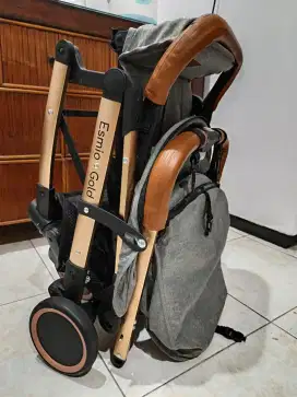 Stroller BabyDoes Esmio Gold bonus bantal