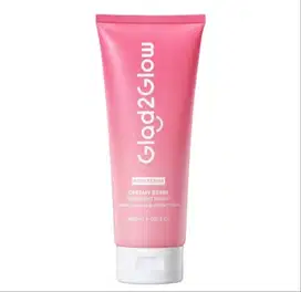 Glad2Glow Overnight Bright Serum Tubuh Creamy Berry 180 ml