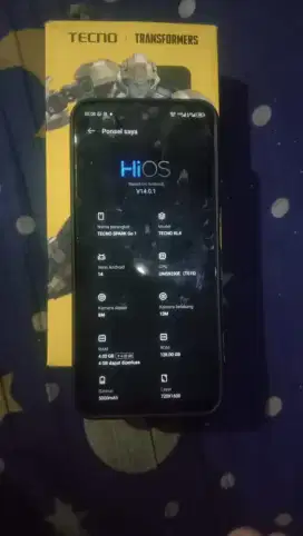 Tecno spark go 1 4+4/128