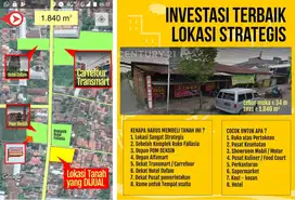 Tanah Dan Bangunan Lokasi Strategis Pinggir Jalan Raya DR16673
