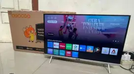 Tv led android 32 lengkap dus