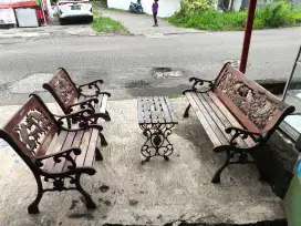 Kursi taman/ruang tamu 1set