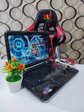 Laptop HP Pavilion 14 AMD E1 Ram 8/128gb Ssd Siap Pakai COD
