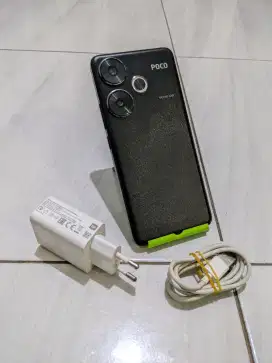 Poco F6 5G 8/256 HP Charger Xiaomi 22.5Watt, 95% Mulus, No Minus