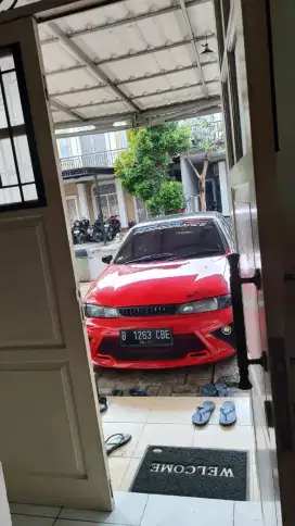 Sedan timor modif 1.500cc merah