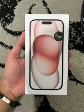 Iphone 15 128 new iBox Pink BNIB segel