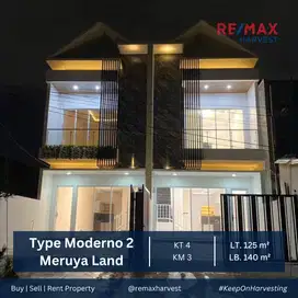 Dijual Cepat Brand New House Type Moderno Phase 2 di Meruya
