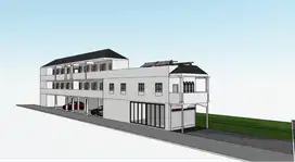 JUAL CEPAT SAMPING BANDARA + GRATIS TANAH KOSONG 280 M2 + DESIGN