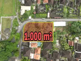 Tanah Komersial View Sawah Bangkiang Sidem Keliki Ubud Bali