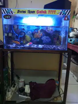 Jual 1 set Aquarium