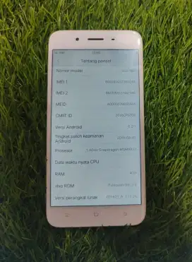 VIVO Y66 RAM 4/64