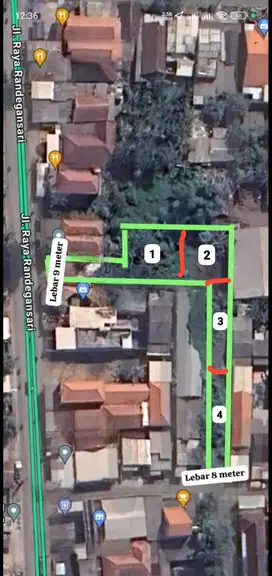 Dijual Tanah Strategis Di Raya Randegansari Driyorejo Gresik
