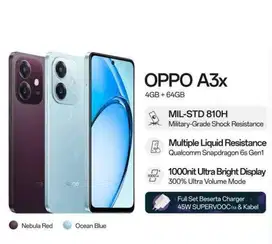 OPPO A3x 4+4/64gb