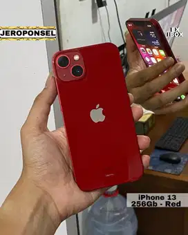 IPHONE 13 256GB RED IBOX LIKE A NEW ORIGINAL GARANSI