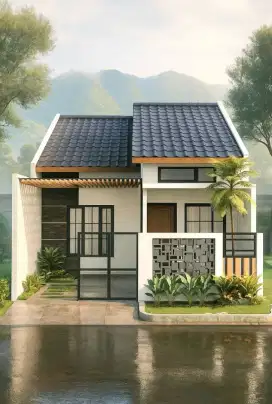Rumah bebas banjir di depok