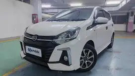 Like New TDP 7JT Daihatsu Ayla 1.2 R Deluxe Bensin-MT 2022 Putih