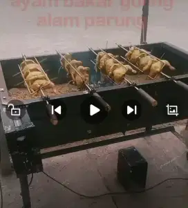 Panggangan ayam bakar guling