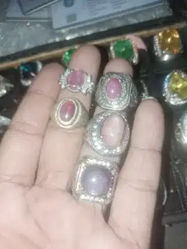 Natural Batu Permata Ruby Chorundum All Size