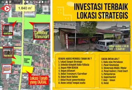 Tanah Dan Bangunan Lokasi Strategis Pinggir Jalan Raya DR16673