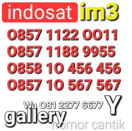 Nomor cantik im3 567-567