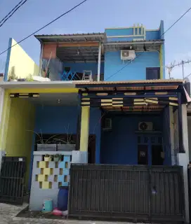 Dijual rumah dua lantai minimalis divilla mutiara gading 1