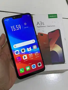 Oppo a3s 6/128gb fullset normal