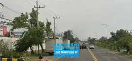 JUAL Tanah LD 45 mtr , Sltn Gerbang TOL Dumpil MADIUN Sipp