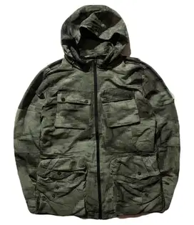 LEVIS FIELD DIGITAL CAMO MILITARY GREEN ARMY JACKET