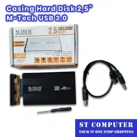 Casing Harddisk M-Tech 2.5 Inch USB 2.0