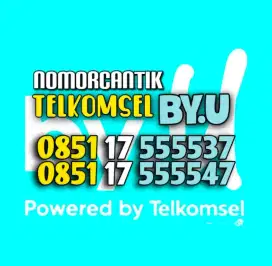 (bisa COD) Nomor CANTIK Kartu TELKOMSEL By.U HOKI RAPI 5555 #2