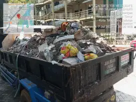 Jasa buang puing sampah