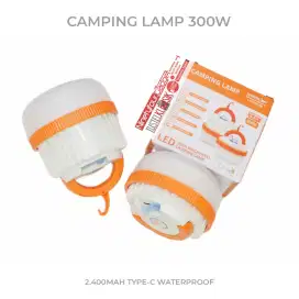 Camping Lamp 300W Lampu Camping Outdoor Emergency Type-C 2.400Mah