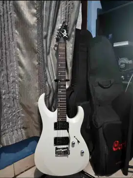 Gitar listrik cort x2 putih