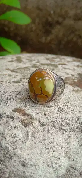 Pirus hubei ring perak