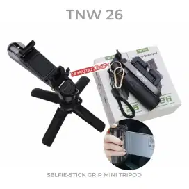 TNW 26 Selfie Stick Grip Mini Tripod