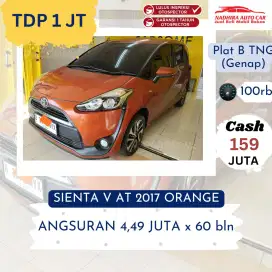 TDP Hanya 1 Juta Sienta V AT 2017 Orange