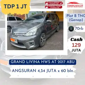 TDP Hanya 1 Juta Grand Livina HWS AT 2017 Abu-abu