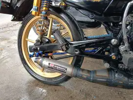 Knalpot RX king yoshirmura pemakaian 1 hri