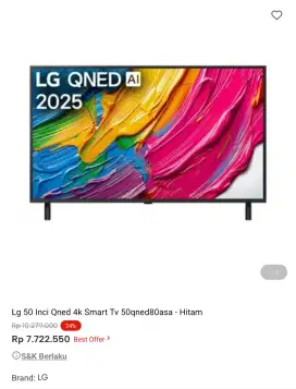 smart tv promo bisa cicilan syarat ktp tanpa dp