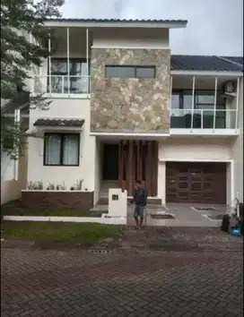Dijual rumah split level kebayoran residence bintaro jaya sektor 7jaya