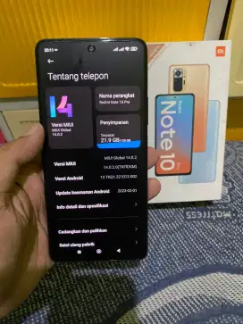 Redmi note 10 pro 8/128 fullset