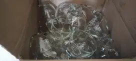 Dijual Gelas teh/kopi kondisi baru 5000 /pcs (piring+gelas)