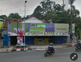 DIJUAL CEPAT Tanah Bangunan Toko Rumah Tinggal Tengah Kota Salatiga