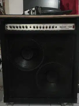 ampli 12inch double speaker suara gahar
