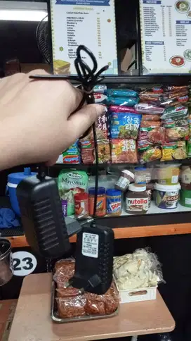 Jaga warkop di kantin