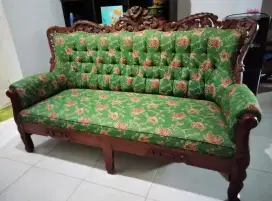 Kursi Sofa kayu Jati