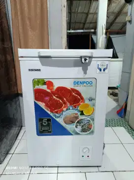 Denpo frezeer box 100 liter like new