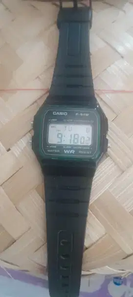 Jam tangan merk casio type f91w original