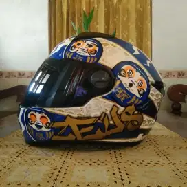 Helm fullface ZEUS special edition motif Daruma size L